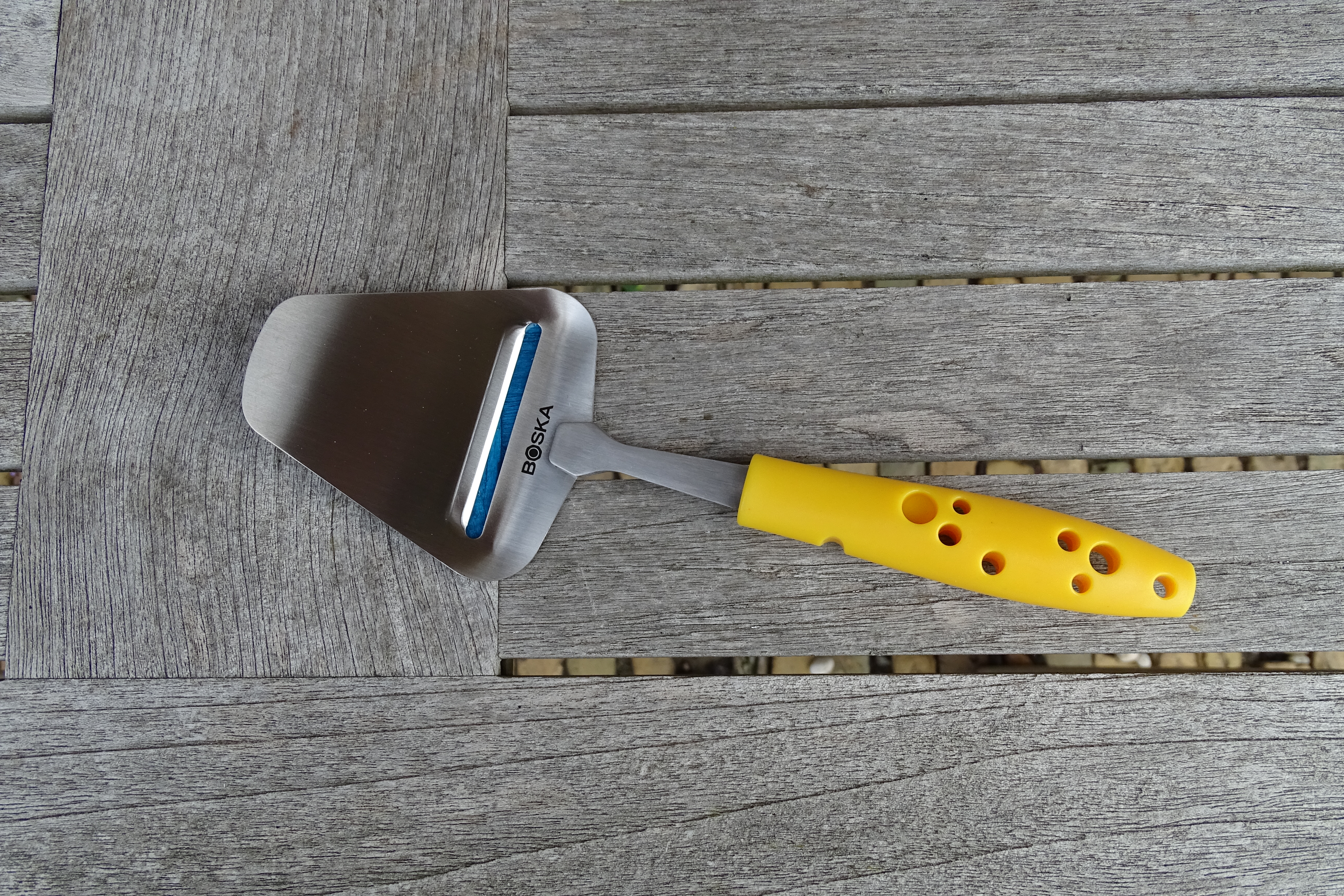 Mini kaasschaaf geel