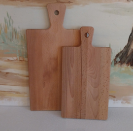 Plank met logo