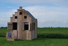 Steigerhouten Speelhuisje Amsterdam