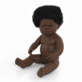 Afrikaanse pop met kroeshaar, meisje