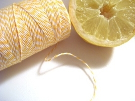 17.01 Baker`s twine oranje / wit Marigold