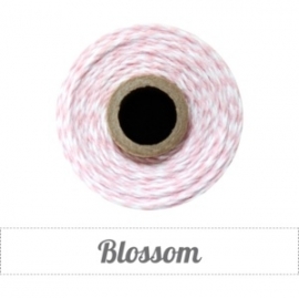 17.02 Baker`s twine licht roze / wit Blossom