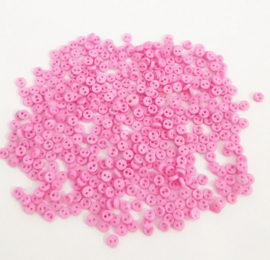 20 miniatuur Knoopjes Roze