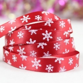10.13 Rood lint met witte sterren