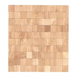 11.02 Houten scrabble blokje: blanco