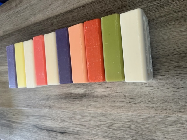 zomer aanbieding 125 gram zeepjes met gratis sisal scrub zakje