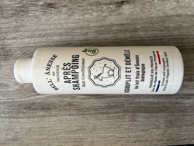 Haarspülung  (Après Shampoing )mit  BIO Eselsmilch