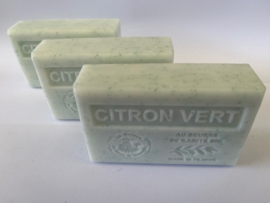 3 stuks 125 gram limoen zeep