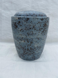 Urn blauw / bruin. MU 39