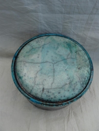 Urn raku turquoise. MU 61