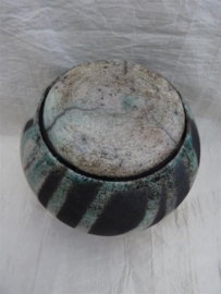 Urn raku turquoise. MU 59