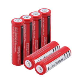 Nieuwe 18650 oplaadbare Batterijen