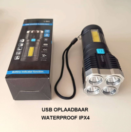 Nieuwe zeer sterke oplaadbare LED Zaklamp T5