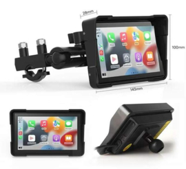 Nieuwe 5 inch Motor GPS Navigaties met Carplay en Android Auto
