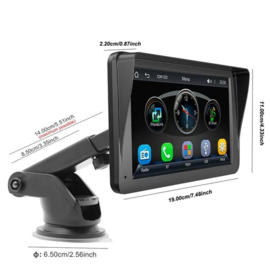 7 inch Android GPS Navigatie met Android Auto en Carplay