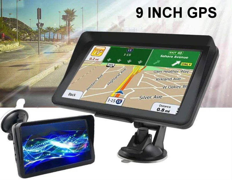 9 inch GPS Navigatie met Vrachtwagen Achteruitrijcamera (24V)