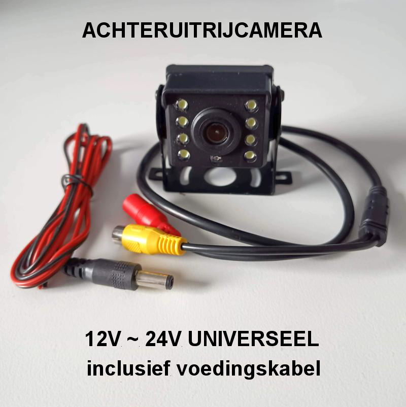Achteruitrijcamera voor Vrachtwagen, Autobus en Camper - 12V / 24V