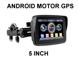 Nieuwe 5 inch Motor GPS Navigatie met Carplay en Android Auto