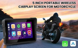 Nieuwe 5 inch Motor GPS Navigaties met Carplay en Android Auto