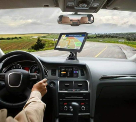 Nieuwe 9 inch GPS Navigatie met Bluetooth en AV/in en Campercontact