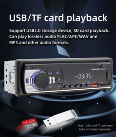 Nieuwe Bluetooth Autoradio K-Music met MP3, SD, AUX en meer