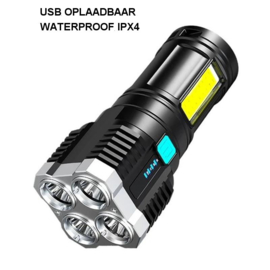Nieuwe zeer sterke oplaadbare LED Zaklamp T5