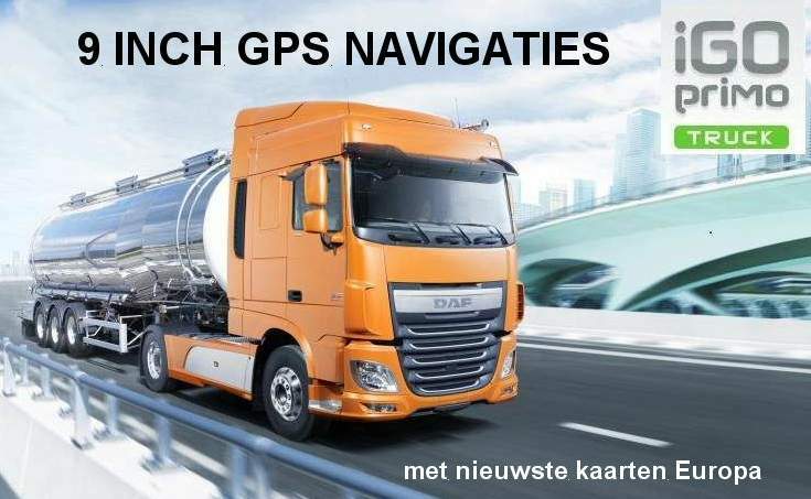Nieuwe 9 inch GPS Navigatie met Bluetooth en AV/in (WinCE)