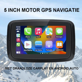 Nieuwe Motor GPS Navigatie met Carplay en Android Auto