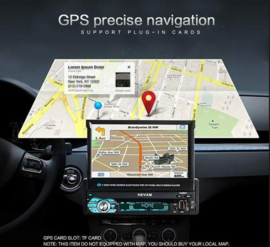 Nieuwe 1DIN Autoradio met uitklapbaar Scherm en GPS Navigatie