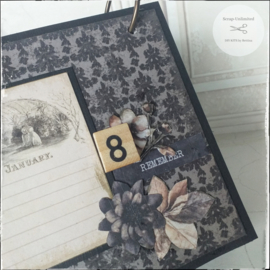 Tijdloze Vintage Kalender