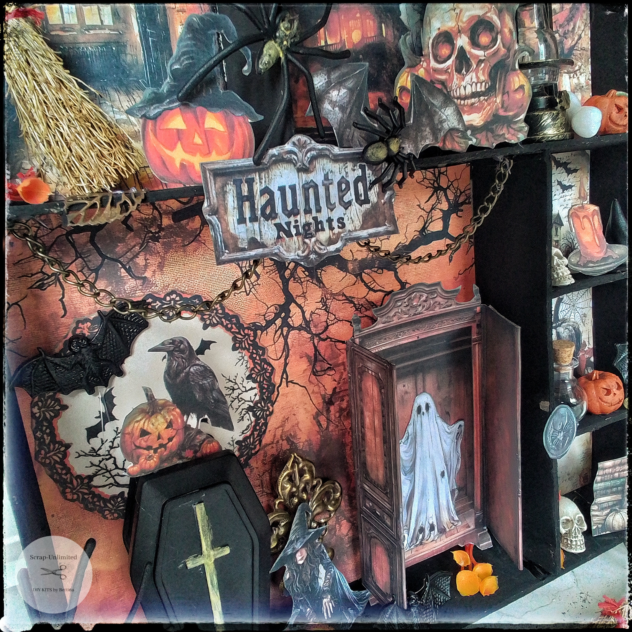 Halloween Shadowbox