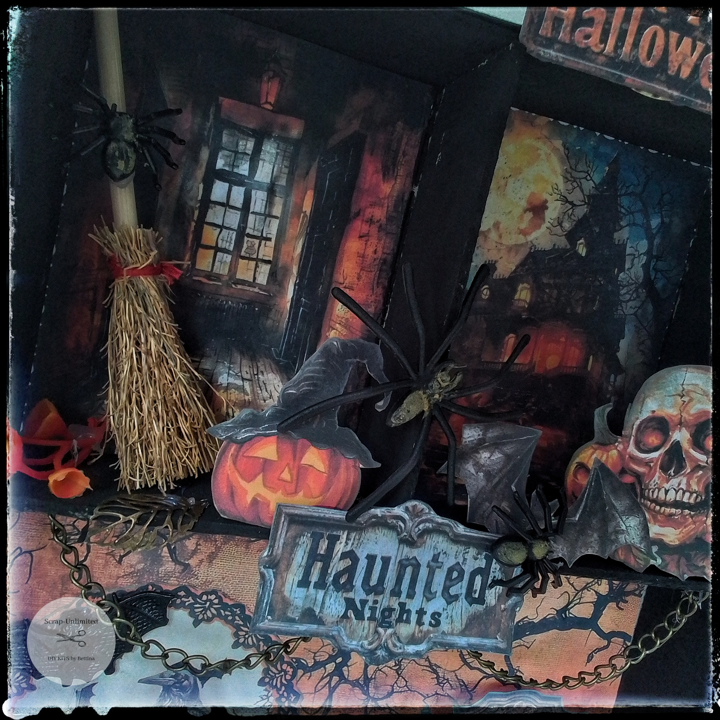Halloween Shadowbox