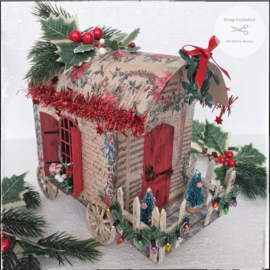 Kerst Gypsy wagen