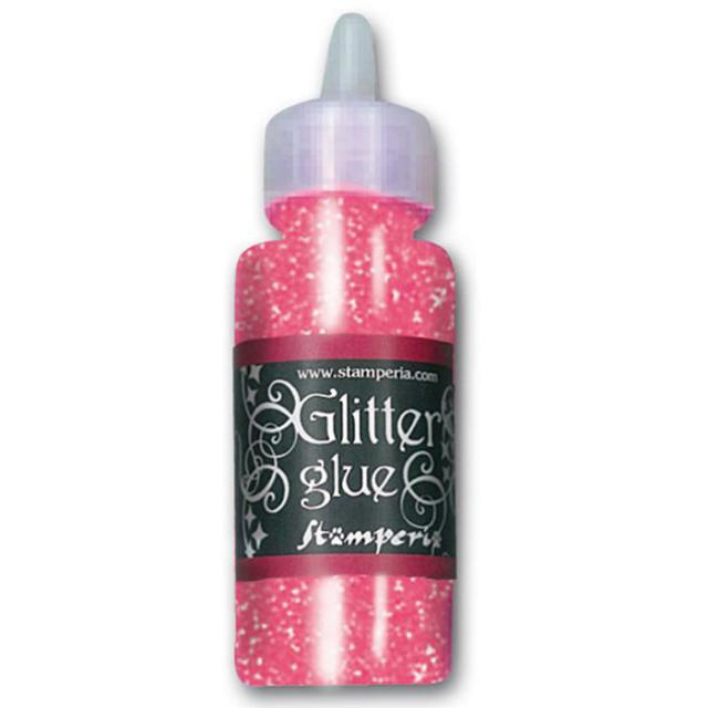 Glitter glue Pink  