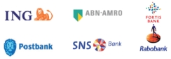 Ondersteunde betaalmethode IDEAL via de volgende banken; Ondersteunde betaalmethode IDEAL via de volgende banken;