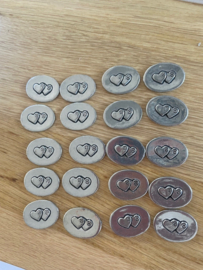 20 trooststeentjes hart