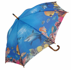 Paraplu Haai en Vissen