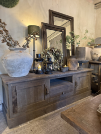 Stoer tvmeubel "Jens"  van oud robuust hout 160 & 180 cm