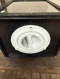 Leuke windlichten met ledkaars wit  - 2 maten