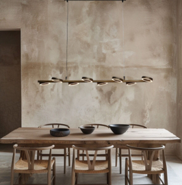 Hanglamp Apriro 8 lamps van Frezoli