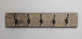 Kapstok oud hout 100 cm