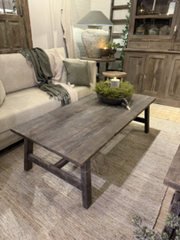 Stoere salontafel oud hout 150 x 70 cm van LUKSA HOME