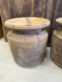Grote unieke Nepalese pot - 1