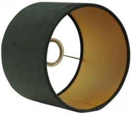 Cilinder kap velourse black and Gold