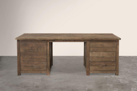 Stoer bureau "Jens" met 6 lades