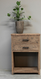 Stoer kastje oud hout “Levv”