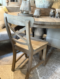 Leuke houten cross eetkamerstoel ‘Jack’