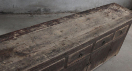 Prachtig uniek dressoir / tvmeubel met mooie patina