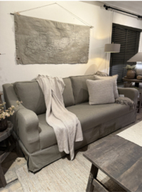 Mooi groot wanddoek sobere stijl