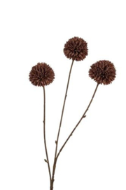 Pompon spray Brown - large